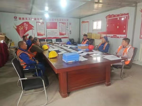 陜煤建設(shè)天工公司土建十七項目部：強化責任落實，緊抓安全生產(chǎn)