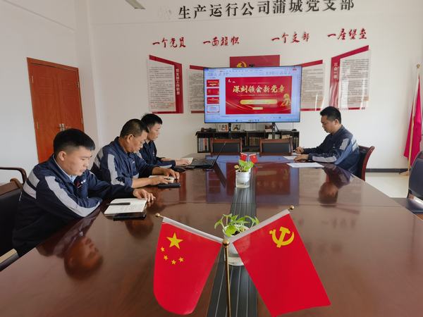 陜煤建設洗選煤運營公司神渭蒲城運營項目部：“黨建紅”引領(lǐng)生產(chǎn)經(jīng)營“雙向奔赴”
