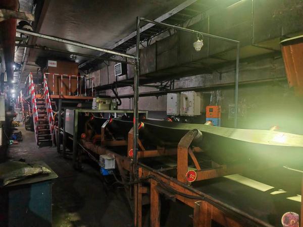 陜煤建設(shè)洗選煤運(yùn)營公司第二項(xiàng)目部：檸條塔721、722膠帶機(jī)帶面更換工程順利完工