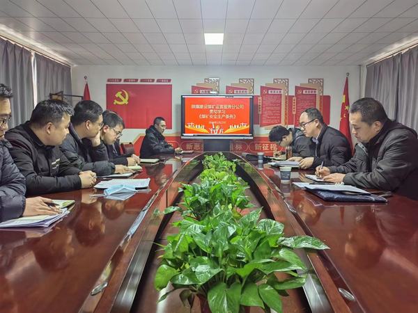 陜煤建設(shè)煤礦運(yùn)營(yíng)服務(wù)分公司:擰緊“思想閥” 繃緊“安全弦” 持續(xù)提升安全生產(chǎn)水平