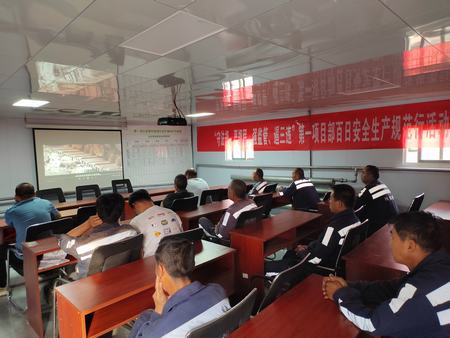 陜煤建設(shè)洗選煤運營公司第一項目部：迎峰度夏，工程進度全速推進