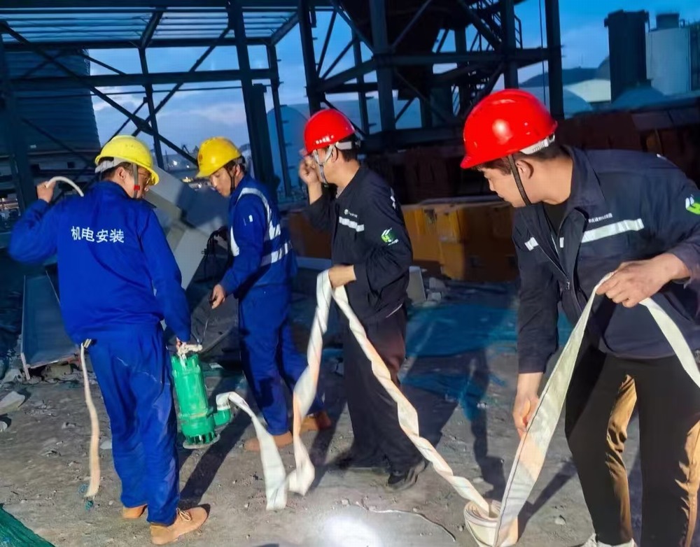 陜煤建設(shè)機(jī)電安裝公司：聞“汛”而動，筑牢防汛度汛安全防線