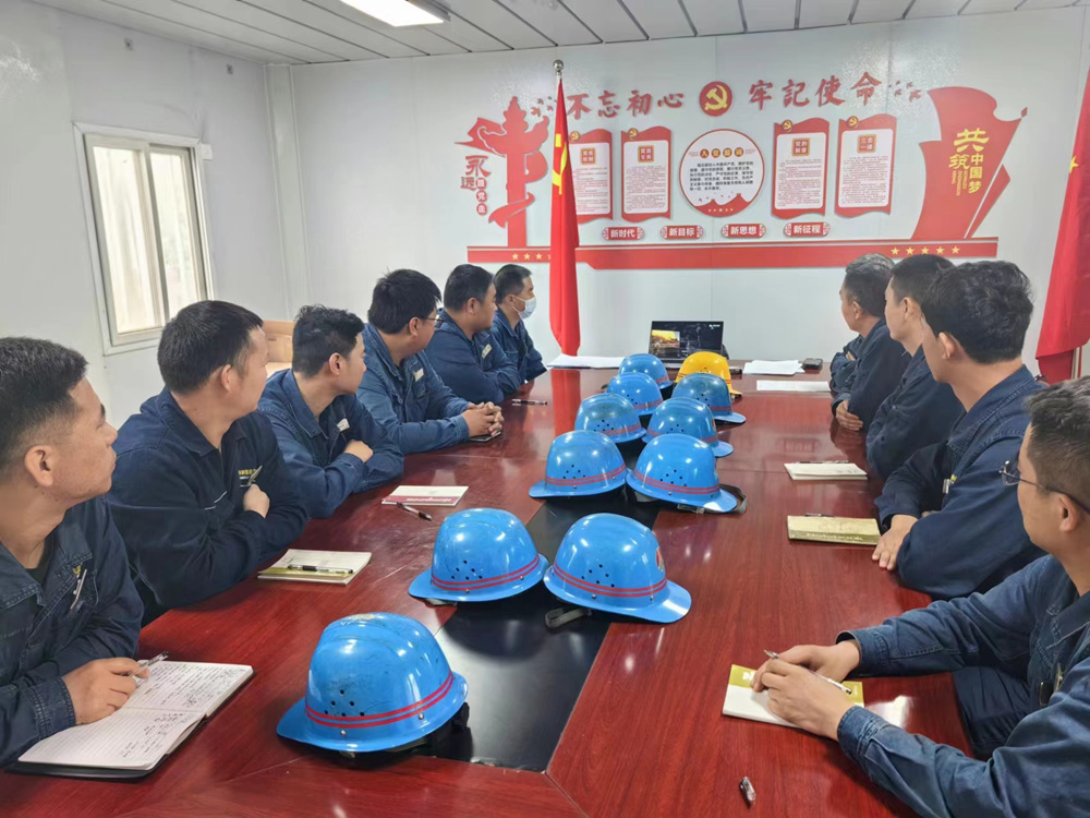 安全行動戰(zhàn)歲末 生產(chǎn)防線筑新基