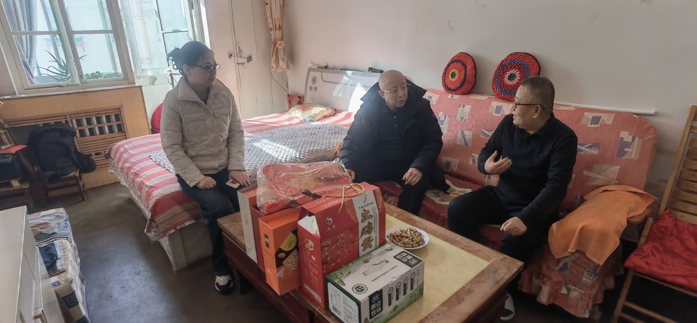 陜煤建設(shè)天工公司：辭舊迎新送溫暖，殷殷關(guān)懷暖人心