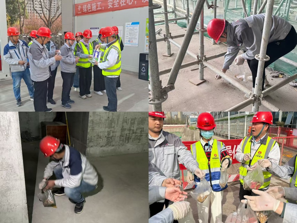 陜煤建設(shè)天工公司土建第二十七項(xiàng)目部：“小煙頭” 撬動(dòng) “大安全”，安全與綠色共筑工地 “防護(hù)網(wǎng)”