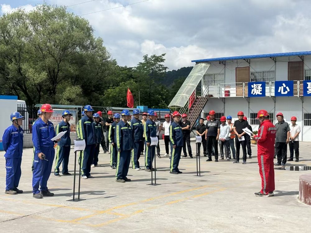 陜煤建設(shè)機(jī)電安裝公司：多項(xiàng)目部聯(lián)動演練 筑牢安全生產(chǎn)“生命線”?