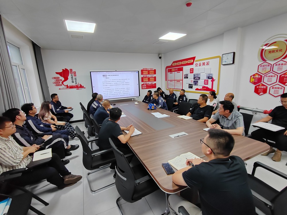 陜煤建設(shè)洗選煤運(yùn)營(yíng)公司紅柳林洗煤廠項(xiàng)目部：高溫淬煉初心 堅(jiān)守筑牢防線